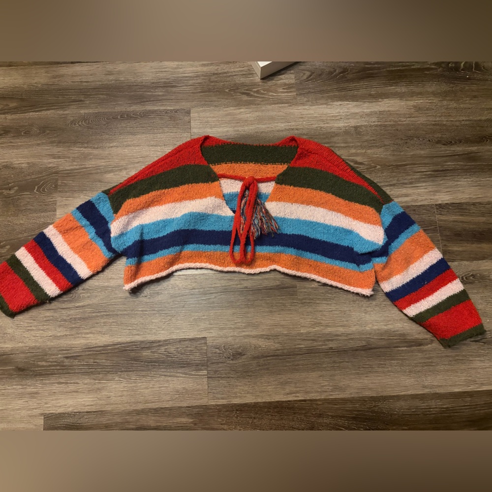 Altar'd State Multicolor Knit Sweater